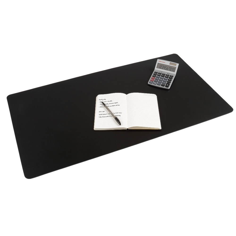 Realspace Ultra-Smooth Writing Surface With Antimicrobial  Protection,  19 3/10in H X 35 2/5in W , Black (Min Order Qty 3) MPN:LT61-2M-OD