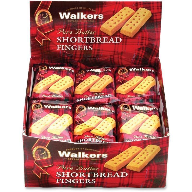 Walkers Shortbread Finger Cookies, 36 Oz, Box Of 24 (Min Order Qty 2) MPN:W116