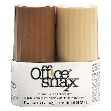 Salt/Pepper Shakers, S 4oz/P 1.5oz, PK12 MPN:OFX00057