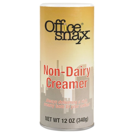 Powdered Non-Dairy Creamer, Regular, 12 oz Canister MPN:00020