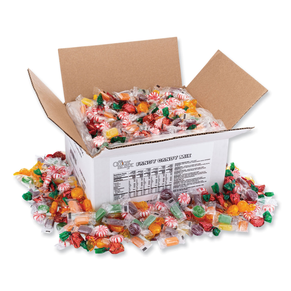 Office Snax Fancy Candy Mix, Assorted, 5 lb MPN:00671