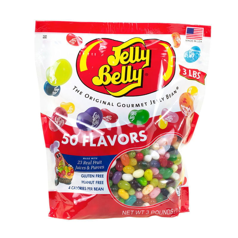 Jelly Belly Jelly Beans 50-Flavor Assortment, 3-Lb Case MPN:220-00020