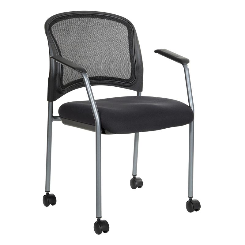 Office Star ProLine II Visitors Chair, Gray MPN:86740R-30