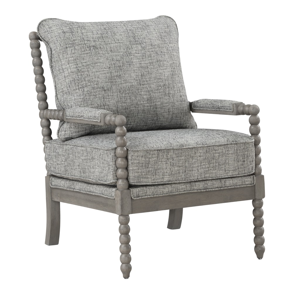 Office Star Abbott Accent Chair, Graphite MPN:ABB-RN1