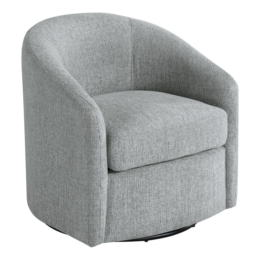 Office Star Bella Fabric Swivel Accent Chair, Dove Gray MPN:BLA-D55