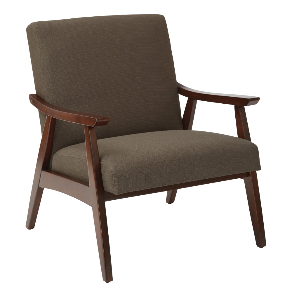 Ave Six Davis Chair, Klein Otter/Medium Espresso MPN:DVS51-K12