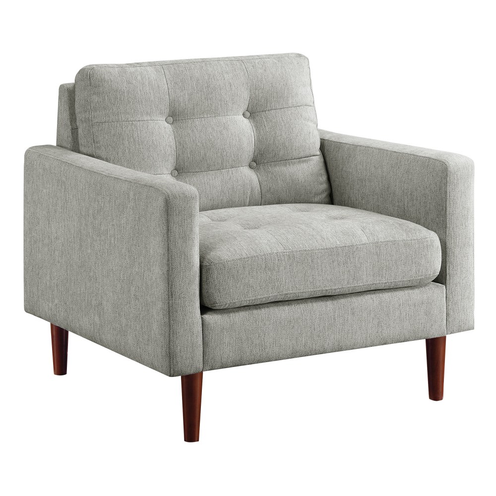 Office Star Grayburn Accent Chair, Smoke/Brown MPN:GYB51-H14