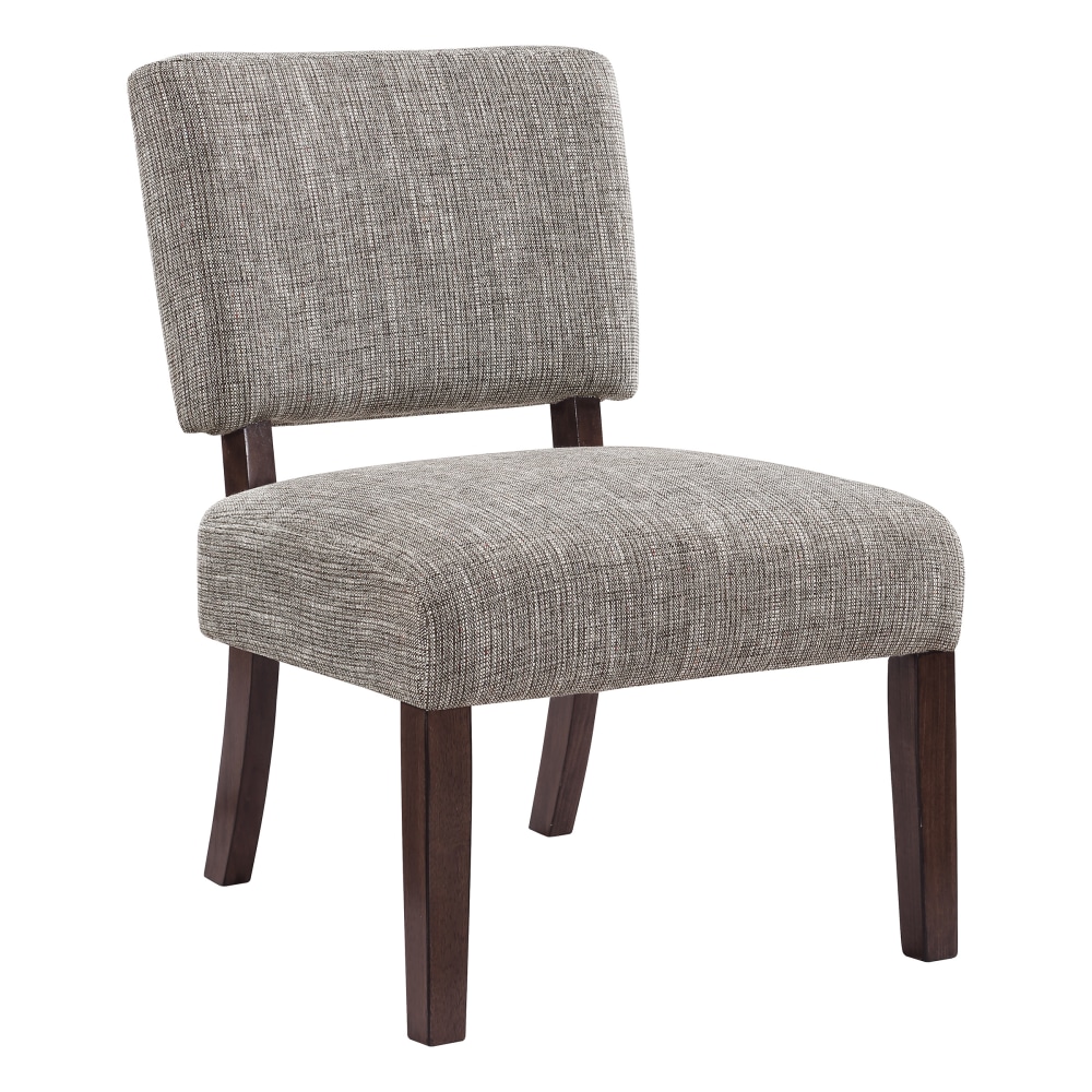 Office Star Jasmine Fabric Accent Chair, Speckled Charcoal MPN:JAS-HL713