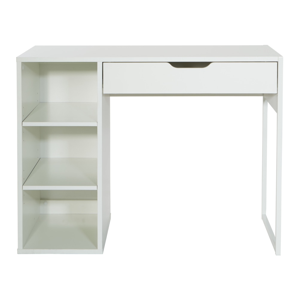 Office Star Ravel 40inW Computer Desk, White MPN:RV938-WH