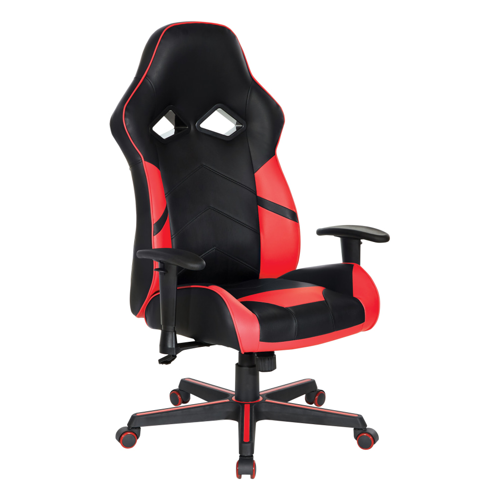 Office Star Vapor Gaming Chair, Black/Red MPN:VPR25-RD