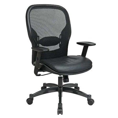 Managerial Chair Managers Chair, Adjustable Arms, 19-1/4