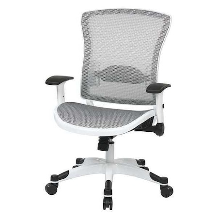 Managerial Chair Desk Chair, Adjustable Arms, 18-3/4