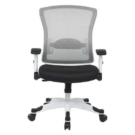 Managerial Chair Desk Chair, Adjustable Arms, 18-3/4
