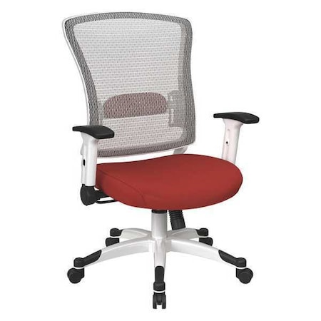 Managerial Chair Desk Chair, Adjustable Arms, 17-3/4