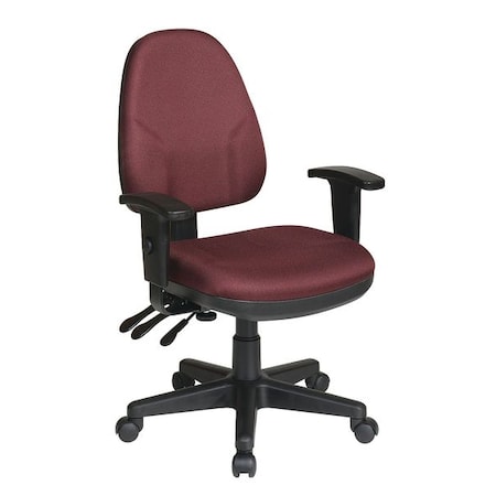 Desk Chair Desk Chair, Adjustable Arms, 20-1/2
