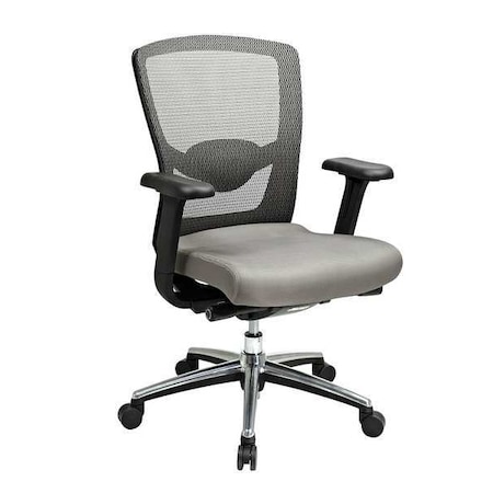 Desk Chair Desk Chair, Adjustable Arms, 17-3/4