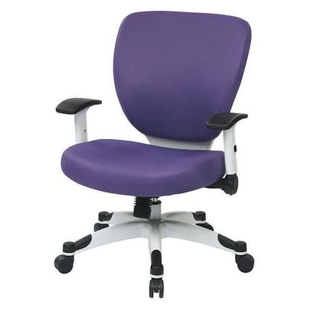 Managerial Chair Desk Chair, Adjustable Arms, 16-3/4
