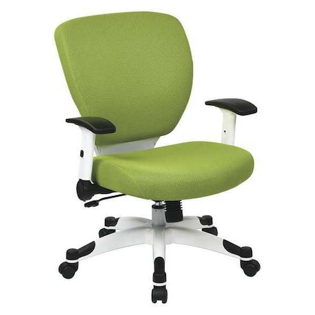 Managerial Chair Desk Chair, Adjustable Arms, 16-3/4