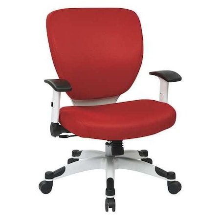 Managerial Chair Desk Chair, Adjustable Arms, 16-3/4