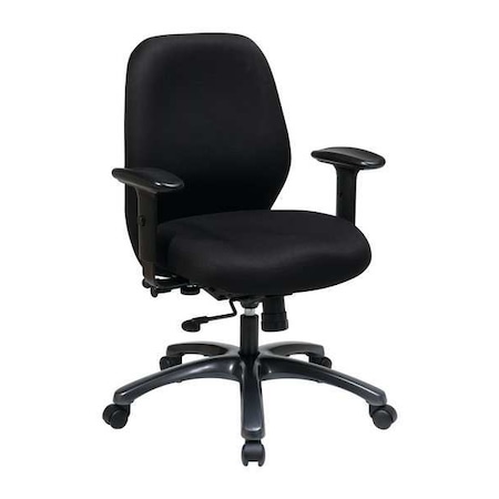 Desk Chair Desk Chair, Adjustable Arms, 19-1/2