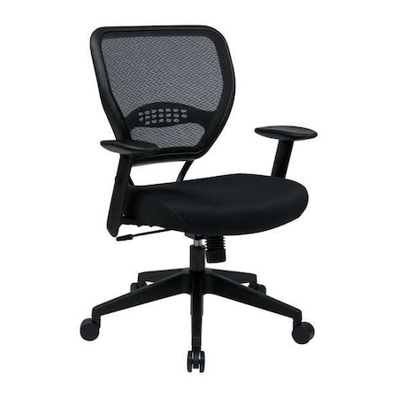 Managerial Chair Desk Chair, Adjustable Arms, 18-3/4