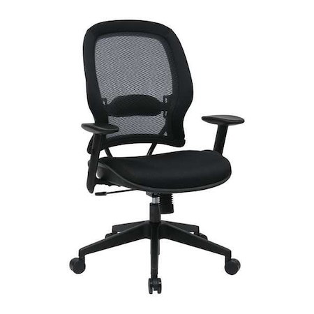 Managerial Chair Desk Chair, Adjustable Arms, 23-1/4