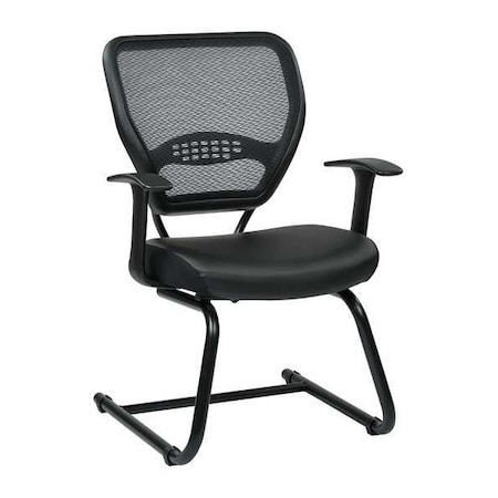 Desk Chair Side Chair, Fixed Arms, 18-3/4