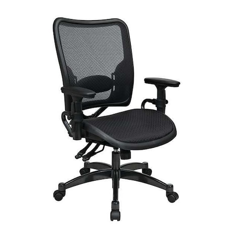 Managerial Chair Managers Chair, Adjustable Arms, 18-1/4