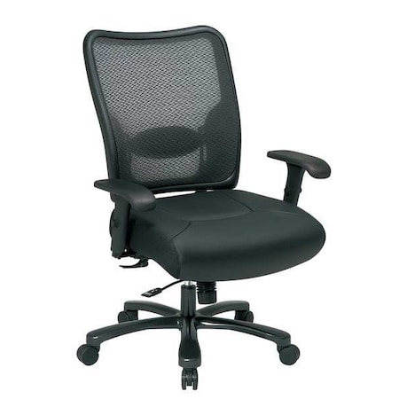 Big and Tall Chair Desk Chair, Adjustable Arms, 20-5/16
