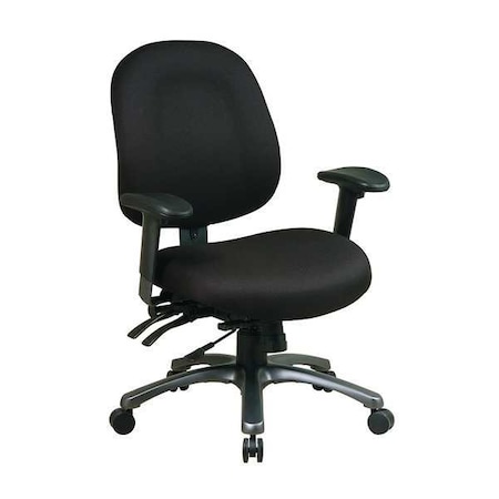 Desk Chair Desk Chair, Adjustable Arms, 18-1/4