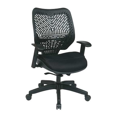 Managerial Chair Desk Chair, Adjustable Arms, 18-3/4