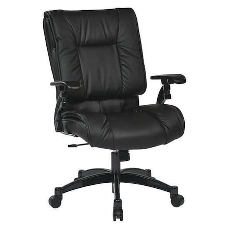 Conference Chair Desk Chair, Adjustable Arms, 19-1/2