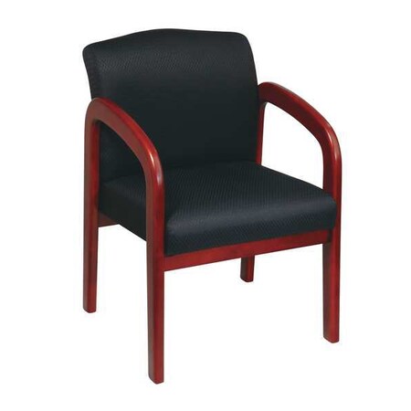 Collection: WD Visitors Chair, Black Seat, Black Back, 23