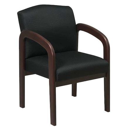 Collection: WD Visitors Chair, Black Seat, Black Back, 23