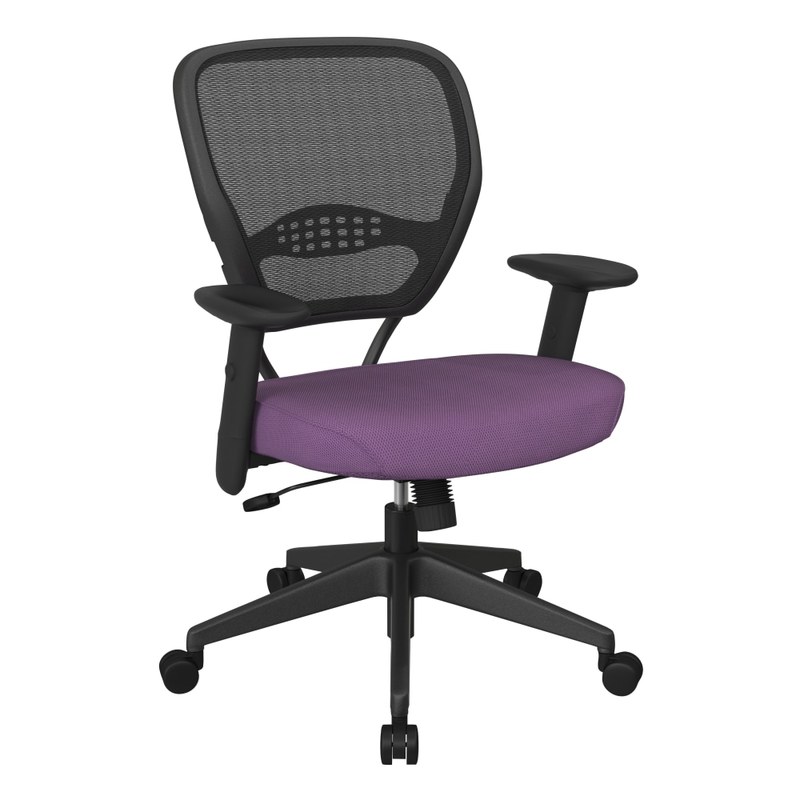 Office Star 55 Series Professional AirGrid Back Manager Office Chair, Purple MPN:55-7N17-512