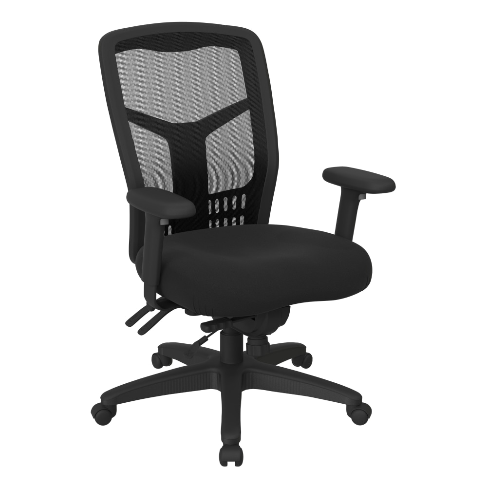 Office Star ProGrid Mesh High-Back Managers Chair, Black, 92892231 MPN:92892-231