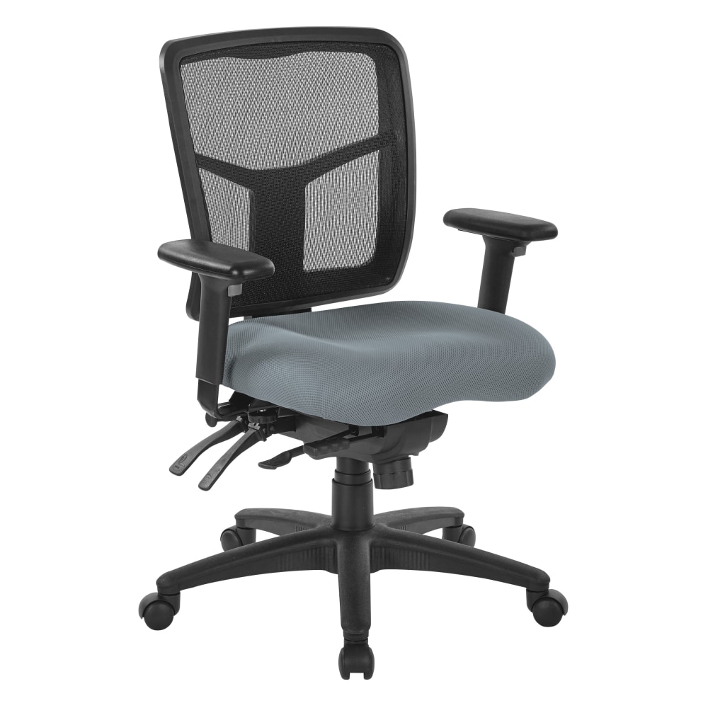 Office Star ProGrid Mid-Back Mesh Managers Chair, Gray MPN:92893-2M