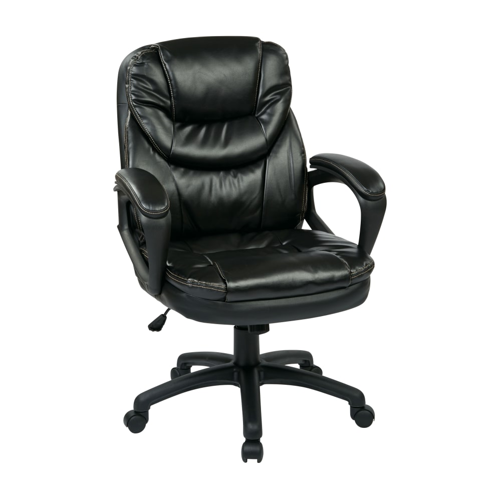 Office Star Work Smart High-Back Chair, Black MPN:FL660-U6
