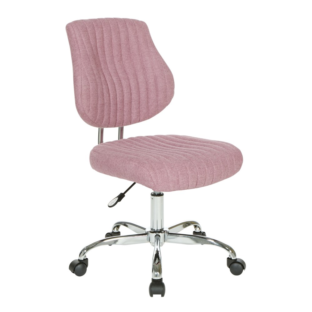 Office Star Sunnydale Fabric Mid-Back Office Chair, Orchid MPN:SNN26-E16