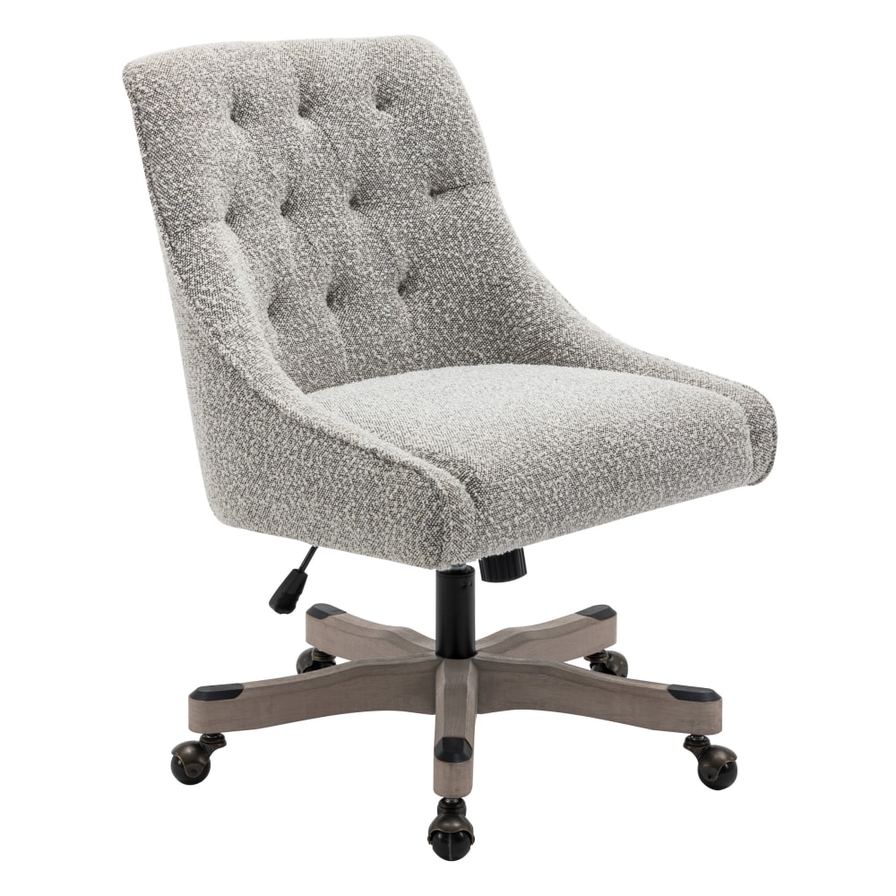 Office Star Tindal Fabric High-Back Office Chair, Salt & Pepper MPN:TDL-B93
