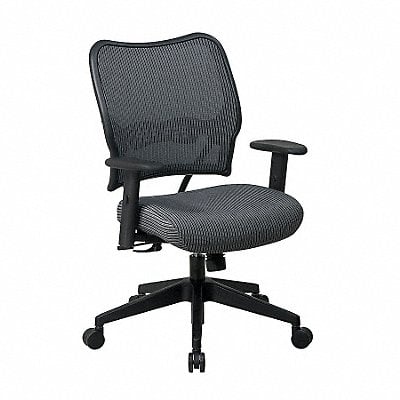 Desk Chair Fabric Charcoal 18-22 Seat Ht MPN:13-V44N1WA