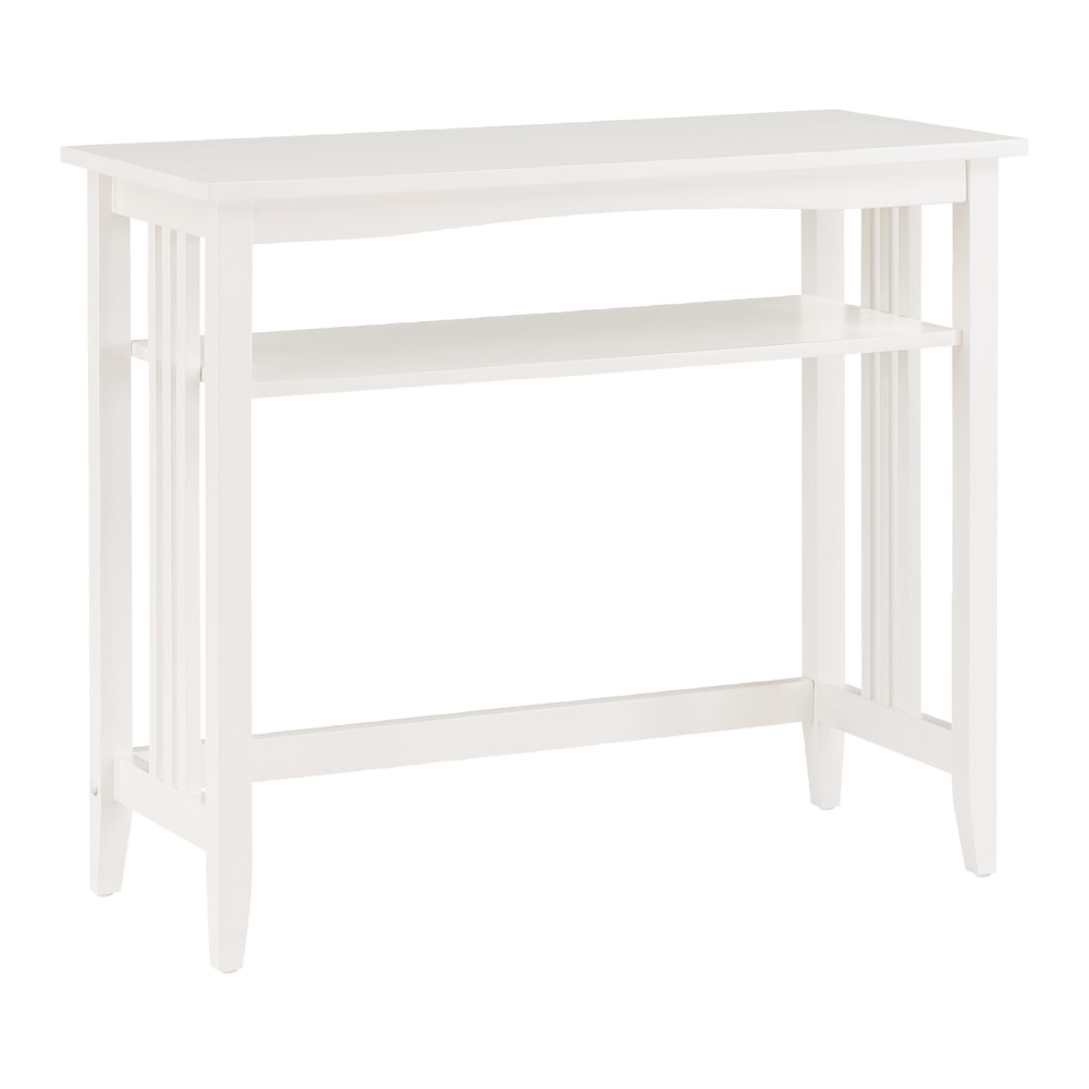Office Star Sierra Rectangle Foyer Table, 30inH x 36inW x 15-3/4inD, White MPN:SRA07-WH