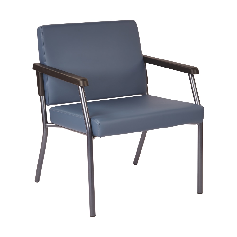 Bariatric Big & Tall Chair, Dillion Fabric With Arms, Blue MPN:BC9602-R105