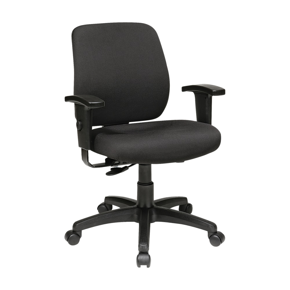 Office Star Work Smart Deluxe Task Chair, Black MPN:33107-30