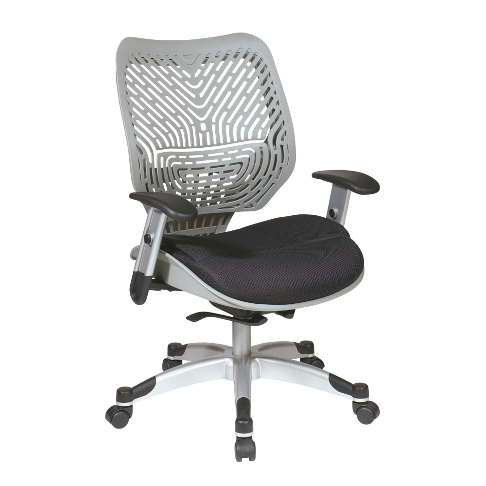 Office Star SPACE Revv Mesh Chair, Fog Gray/Raven MPN:86-M34C625R