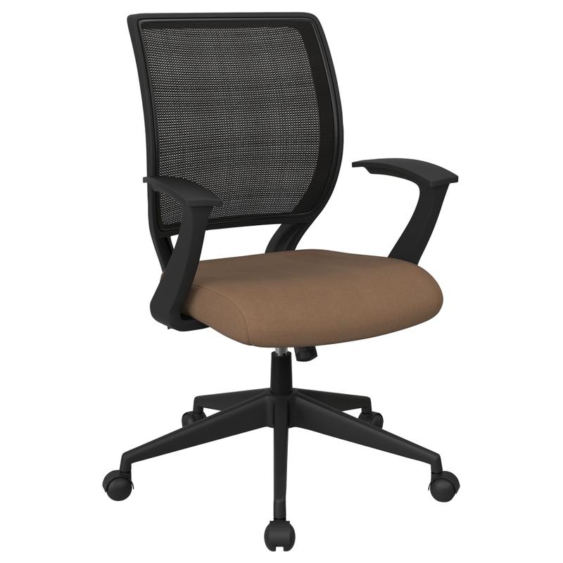 Office Star Work Smart Mesh Task Chair, Taupe/Black MPN:EM51022N-232