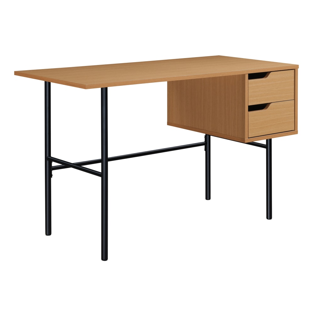 Office Star Denmark 48inW Writing Desk With Lockdowel Fastening System, Natural MPN:DEN4822WD-NT