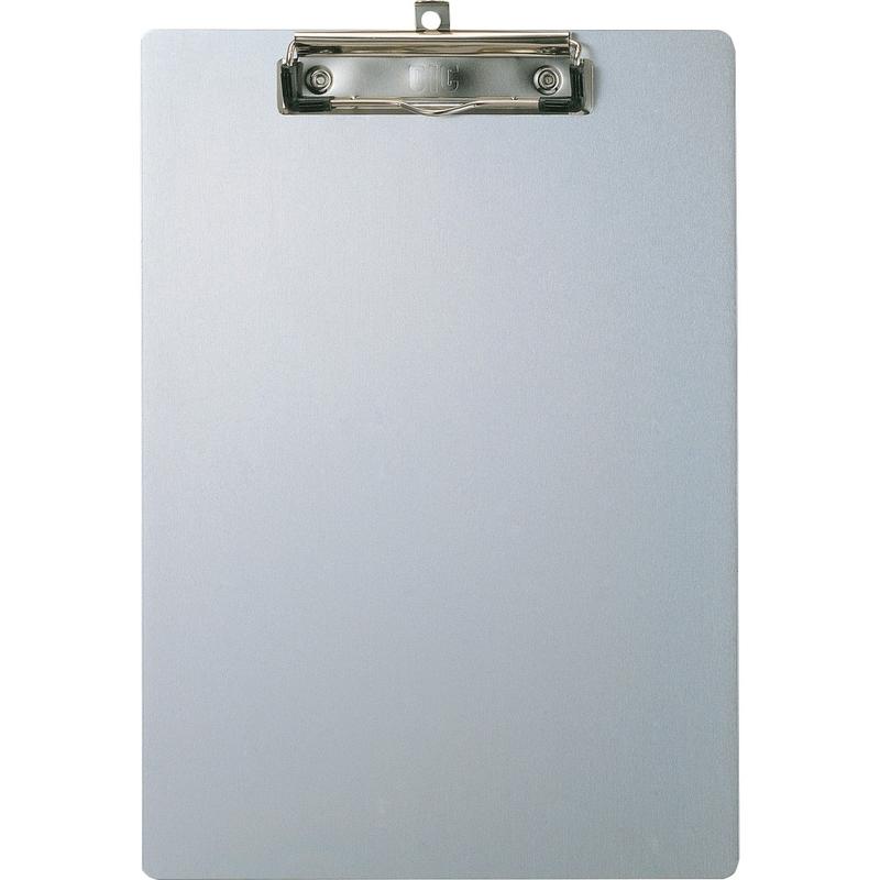 Officemate Aluminum Clipboard - 8 1/2in x 11in - Aluminum - Silver - 1 Each (Min Order Qty 5) MPN:83211