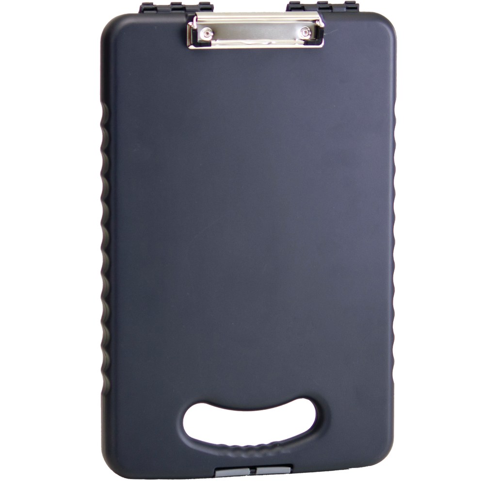 Officemate OIC Tablet Clipboard Case, 16 1/10inH x 10 1/5inW x 1 3/10inD, Charcoal (Min Order Qty 4) MPN:83314