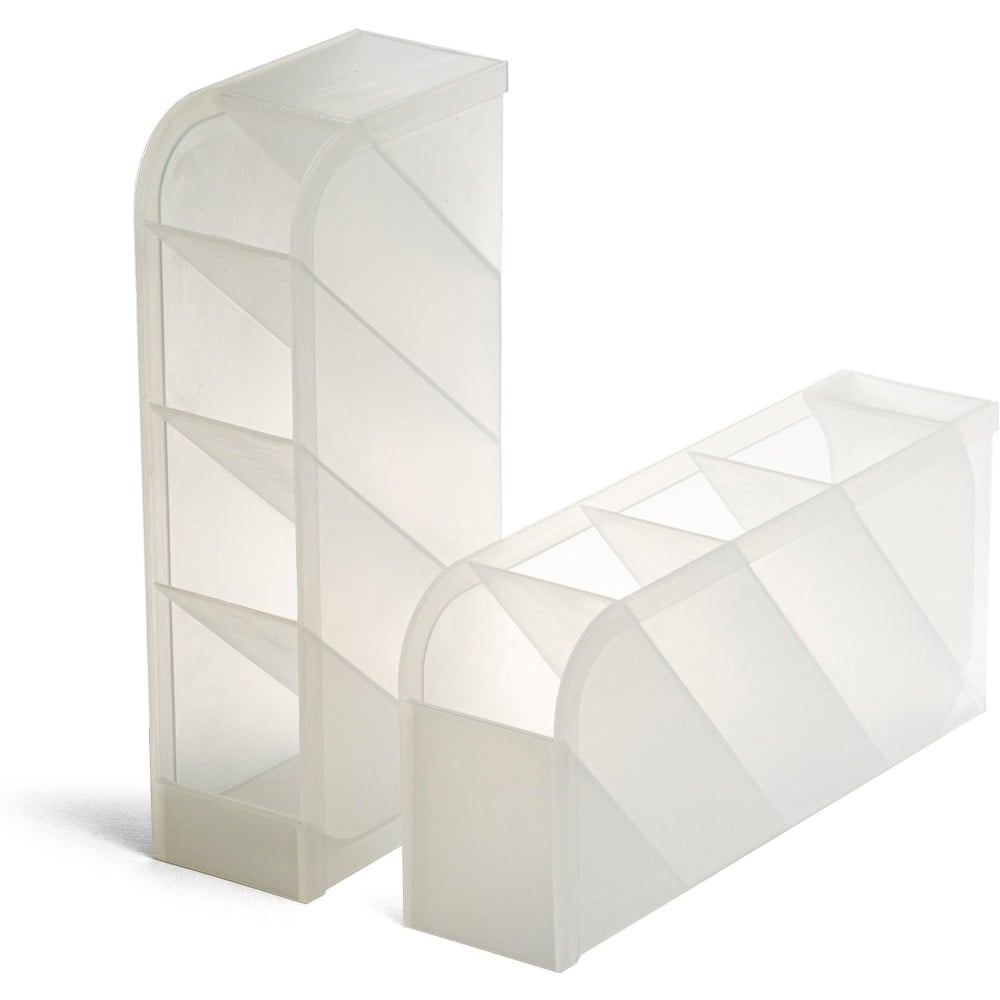 Officemate Pen Holder Desk Organizers, 2PK - 8 Compartment(s) - Horizontal/Vertical - 8inx4inx 3.7in DepthDesktop - 21542 MPN:21542